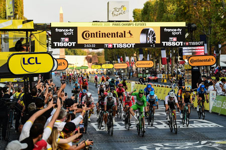 Continental, patrocinador del Tour de Francia
