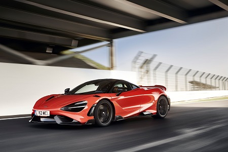 McLaren 765LT con Pirelli P Zero Trofeo R
