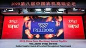 Trelleborg gana el premio al proveedor de oro 'China Farm Machinery Annual TOP50 +' por segundo año consecutivo