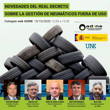 Cartel del II Webinar de ADINE