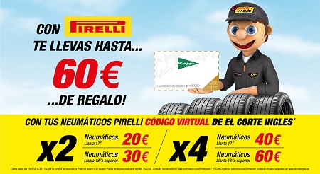 Nueva promoción Confortauto y Pirelli