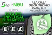 NEX lanza SEGUR NEU, su seguro universal para neumáticos de vehículo ligero