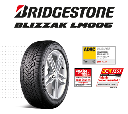 Blizzak LM005 de Bridgestone