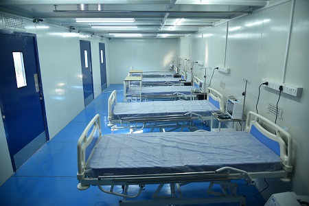 BKT abre un centro de tratamiento de la Covid-19 en la planta de Bhuj
