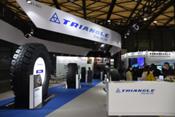 Triangle Tyre llamó la atención en la feria Bauma China 2020