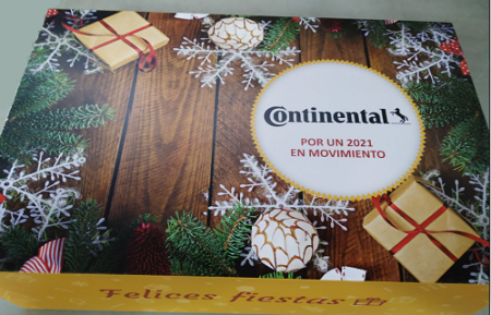 Lote navideño de Continental