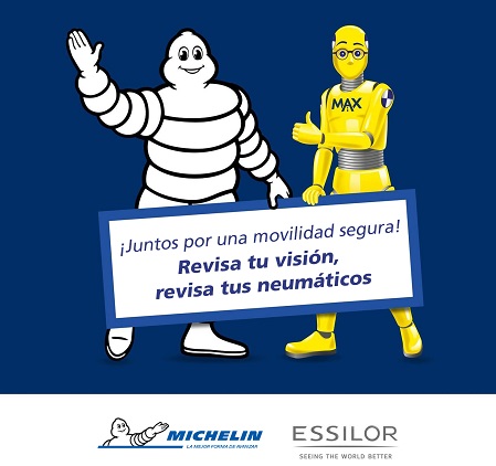 Michelin y Essilor, juntos por una movilidad más segura
