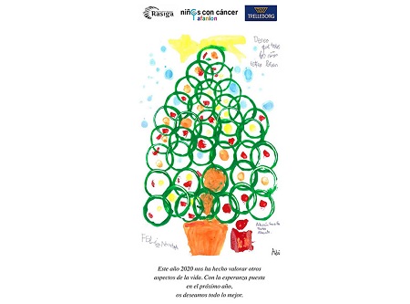 Trelleborg, AFANION y Rasiga iluminan la Navidad a niños y adolescentes 