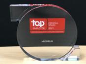 Michelin España recibe la certificación 'Top Employer 2021'