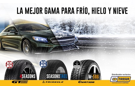 Neumáticos todo tiempo e invierno de Tiresur