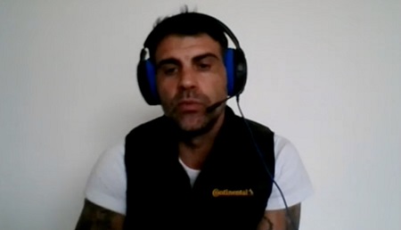 Óscar Pereiro durante el webinar de Continental y Fandación CEA 