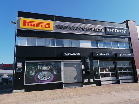 Neumáticos Lorente estrena identificación Driver Center 