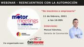 MOTORMEETINGS by Motortec presenta el webinar 'De Mecánico a Empresario'