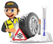 Atención a los neumáticos en invierno