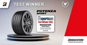 Bridgestone Potenza Sport, ganador de la prueba de neumáticos deportivos de Auto Bild sportscars 2021