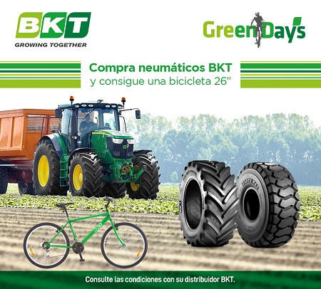 ¡Elija BKT y muévase ecológicamente!