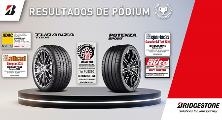 Bridgestone,  'Fabricante del año' de neumáticos de verano de 2021