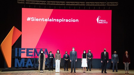 Sus Majestades Los Reyes presidieron la presentación de la nueva marca de IFEMA MADRID