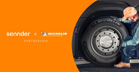 Michelin se asocia con sennder