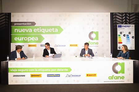 AFANE presenta la nueva etiqueta europea del neumático