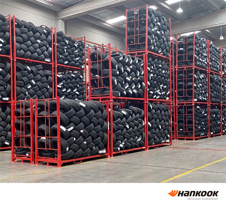 Nuevo almacén logístico de Hankook España