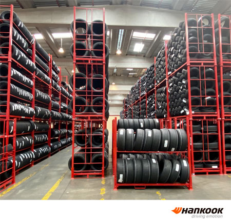 Nuevo almacén logístico de Hankook España