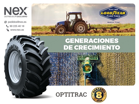 Nex Tyres refuerza su stock para la temporada de cosechadora