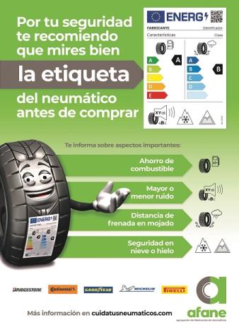 Campaña sobre la nueva etiqueta del neumático