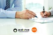 ADINE firma un acuerdo marco de colaboración con la ETT, RAS INTERIM