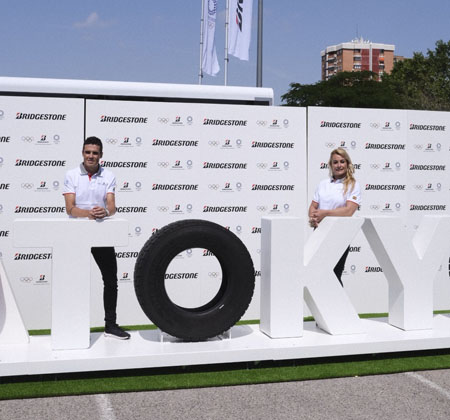 Lydia Valentín y Javier Gómez Noya