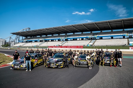El equipo femenino #gitiracing 