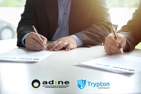 Acuerdo entre ADINE y Trypton Software