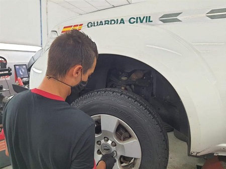 Bridgestone, proveedor de neumáticos de la Guardia Civil