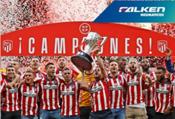 Falken mantiene su patrocinio con el Atlético de Madrid una temporada más
