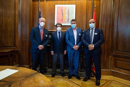 Reunión de AECA-ITV en el Congreso de los Diputados