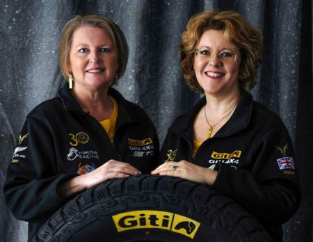 Giti Gazelles Helen Tate Wright y Sue Alemann