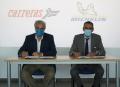 Firma del acuerdo entre Michelin y Carreras Grupo Logístico