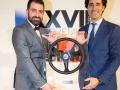 David Pallarès, recogiendo el premio