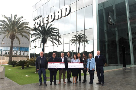 Grupo Soledad dona 5.100 euros a las asociaciones MACMA y AFAE