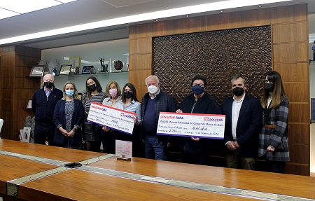 Grupo Soledad dona 5.100 euros a las asociaciones MACMA y AFAE