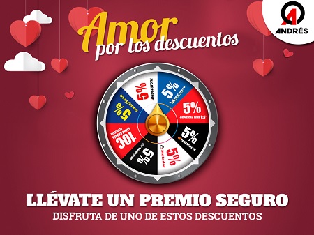 La Ruleta de Descuentos de Neumáticos Andrés