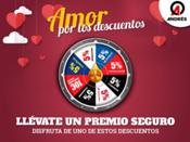Neumáticos Andrés celebra San Valentín con una Ruleta de Descuentos en su plataforma B2B