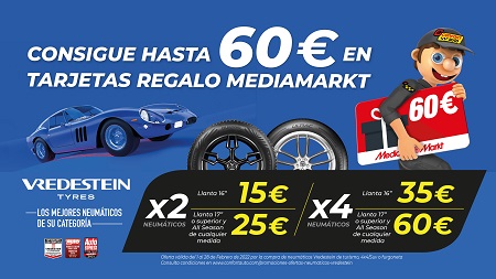 Campaña de Confortauto y Vredestein