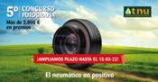 TNU amplía el plazo de su 5º Concurso Fotográfico en Instagram 'El neumático en positivo'