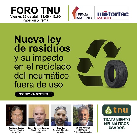 Cartel del foro de TNU para MOTORTEC