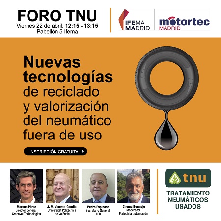 Cartel del foro de TNU para MOTORTEC