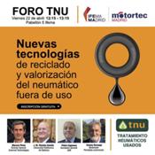 Las nuevas tecnologías de reciclado de los neumáticos usados, analizadas en MOTORTEC