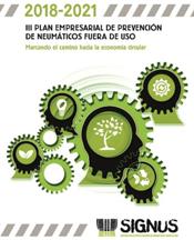 SIGNUS presenta el Informe de Evaluación del III Plan Empresarial de Prevención de Neumáticos Fuera de Uso 