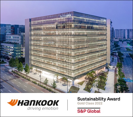 Hankook obtiene el galardón de sostenibilidad 'S&P Global Gold Class'