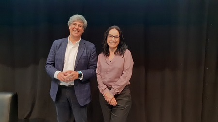 Fernando López y Ana Ávila